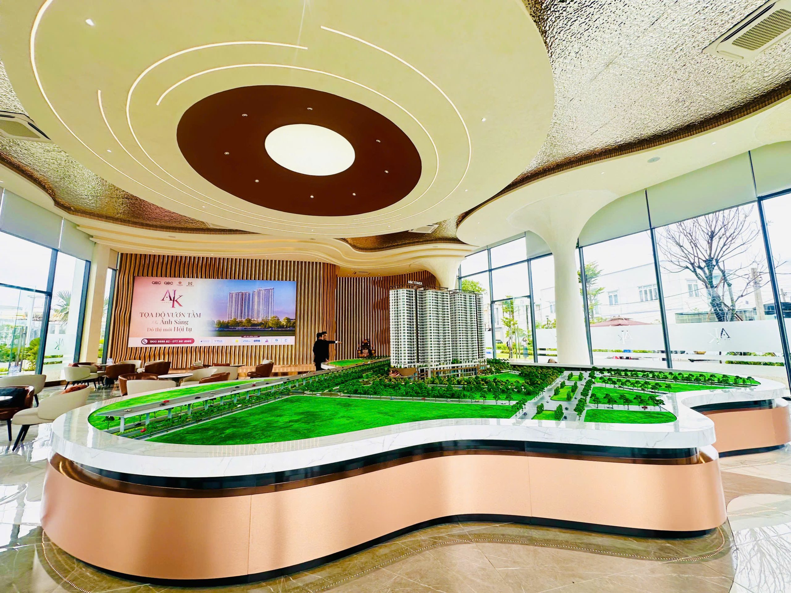 Khai truong Sales Gallery Nha mau du an AK Tower ngay 24082025 scaled