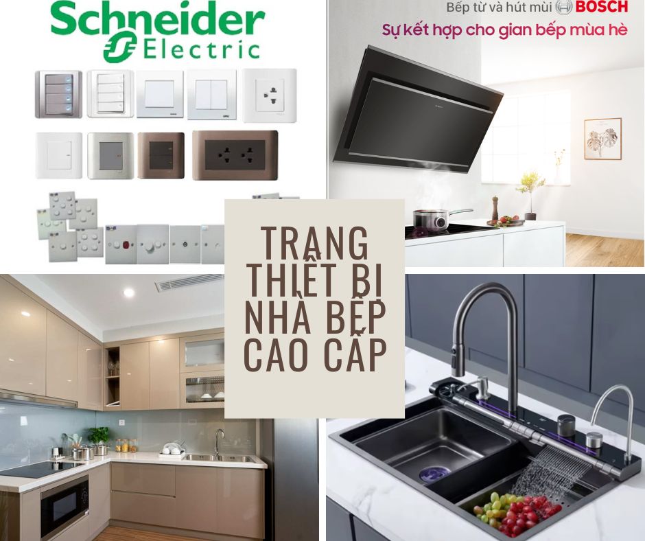 Thiet bi ban giao nha bep du an AK Tower cao cap
