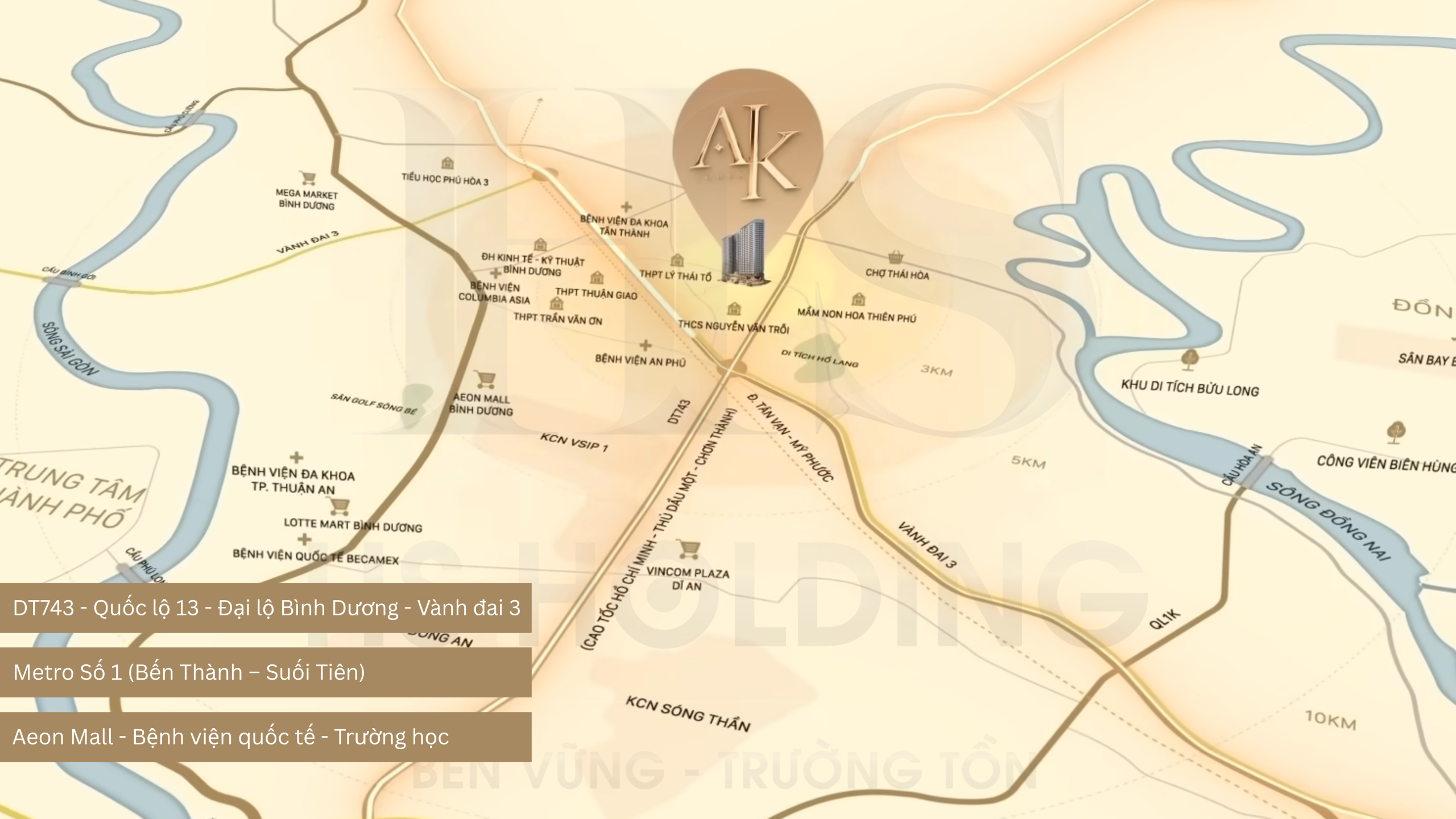 SỐC! CHỈ 1% CƠ HỘI CUỐI CÙNG SỞ HỮU AK TOWER TẠI TÂM ĐIỂM HẠ TẦNG 3 AK Tower